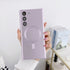 Samsung Galaxy S23 Plus Magnetic soft silicone with lens protective film case