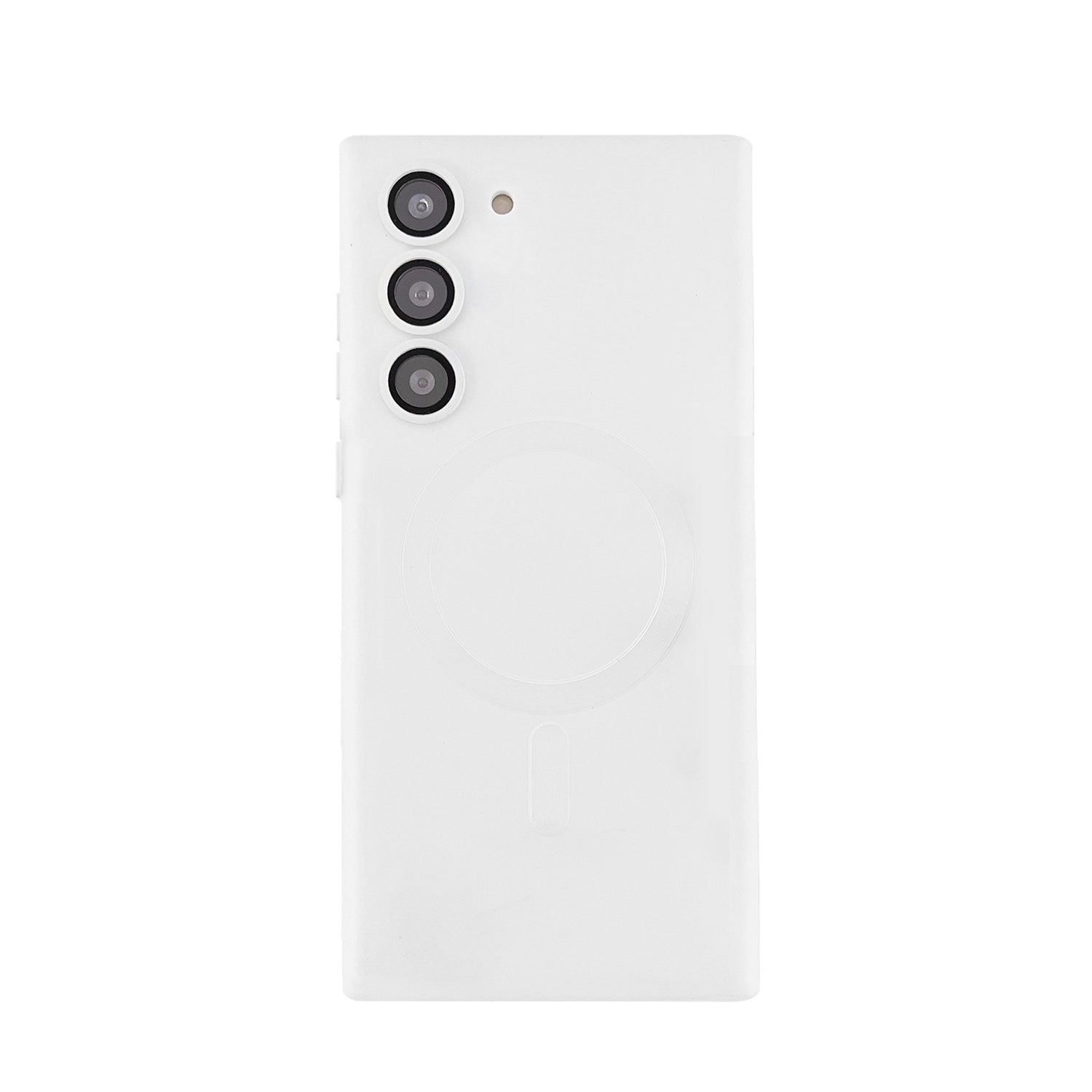 Samsung Galaxy S23 Magnetic soft silicone with lens protective film case
