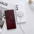 Samsung Galaxy S23 Magnetic soft silicone with lens protective film case