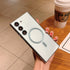Samsung Galaxy S23 Magnetic soft silicone with lens protective film case