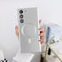 Samsung Galaxy S23 Plus Magnetic soft silicone with lens protective film case