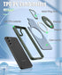 Samsung Galaxy S23 Hollow Out Ring Rotating Magnetic Suction Bracket Protective Sleeve Case