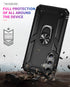 Samsung Galaxy S23 FE Case Ring Magnetic GPS Car Mount Phone Holder Case