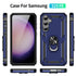 Samsung Galaxy S23 FE Case Ring Magnetic GPS Car Mount Phone Holder Case