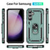 Samsung Galaxy S23 FE Case Ring Magnetic GPS Car Mount Phone Holder Case