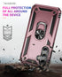 Samsung Galaxy S23 FE Case Ring Magnetic GPS Car Mount Phone Holder Case