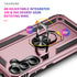 Samsung Galaxy S23 FE Case Ring Magnetic GPS Car Mount Phone Holder Case