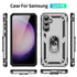 Samsung Galaxy S23 FE Case Ring Magnetic GPS Car Mount Phone Holder Case