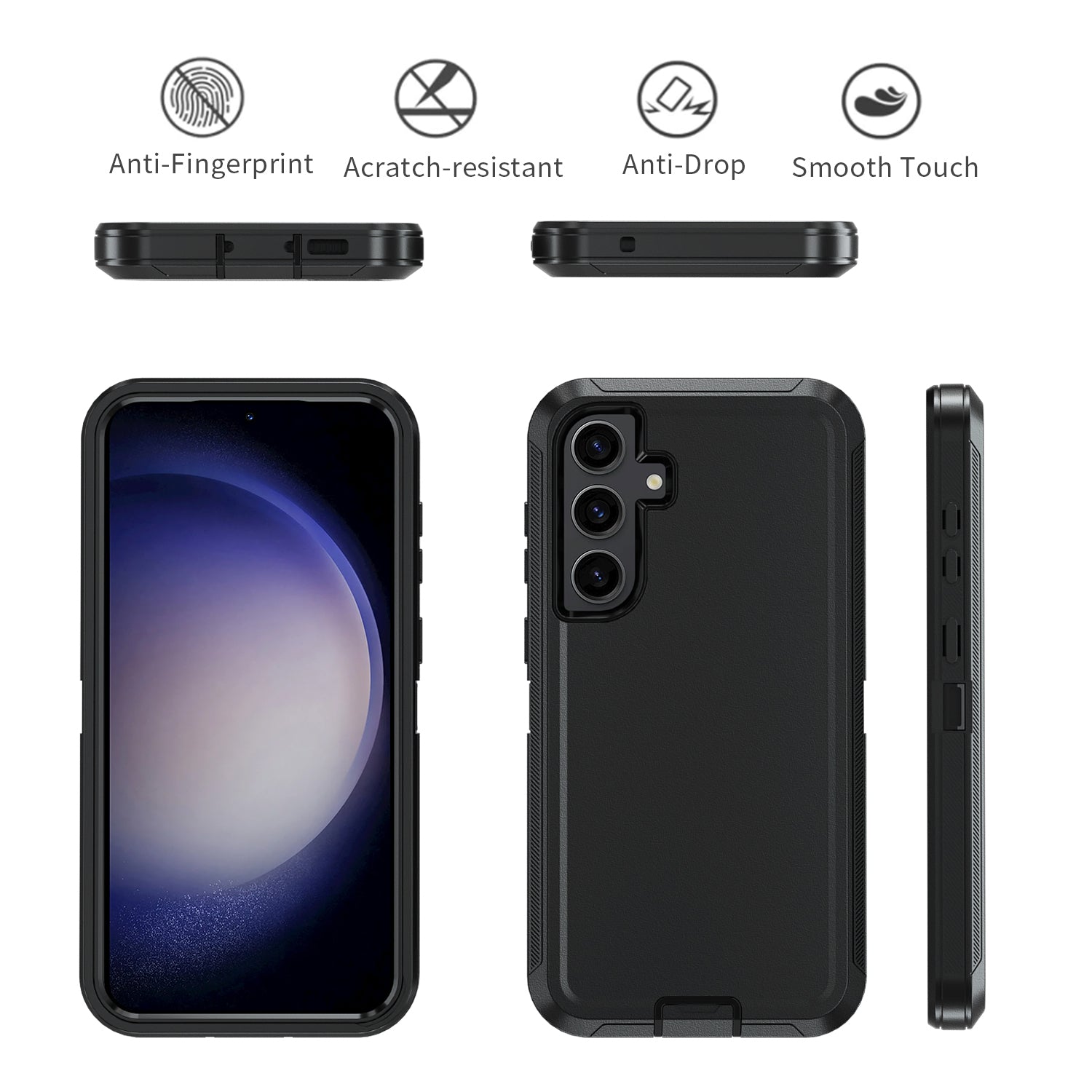 Samsung Galaxy S23 FE Full Protection Heavy Duty Shockproof Case
