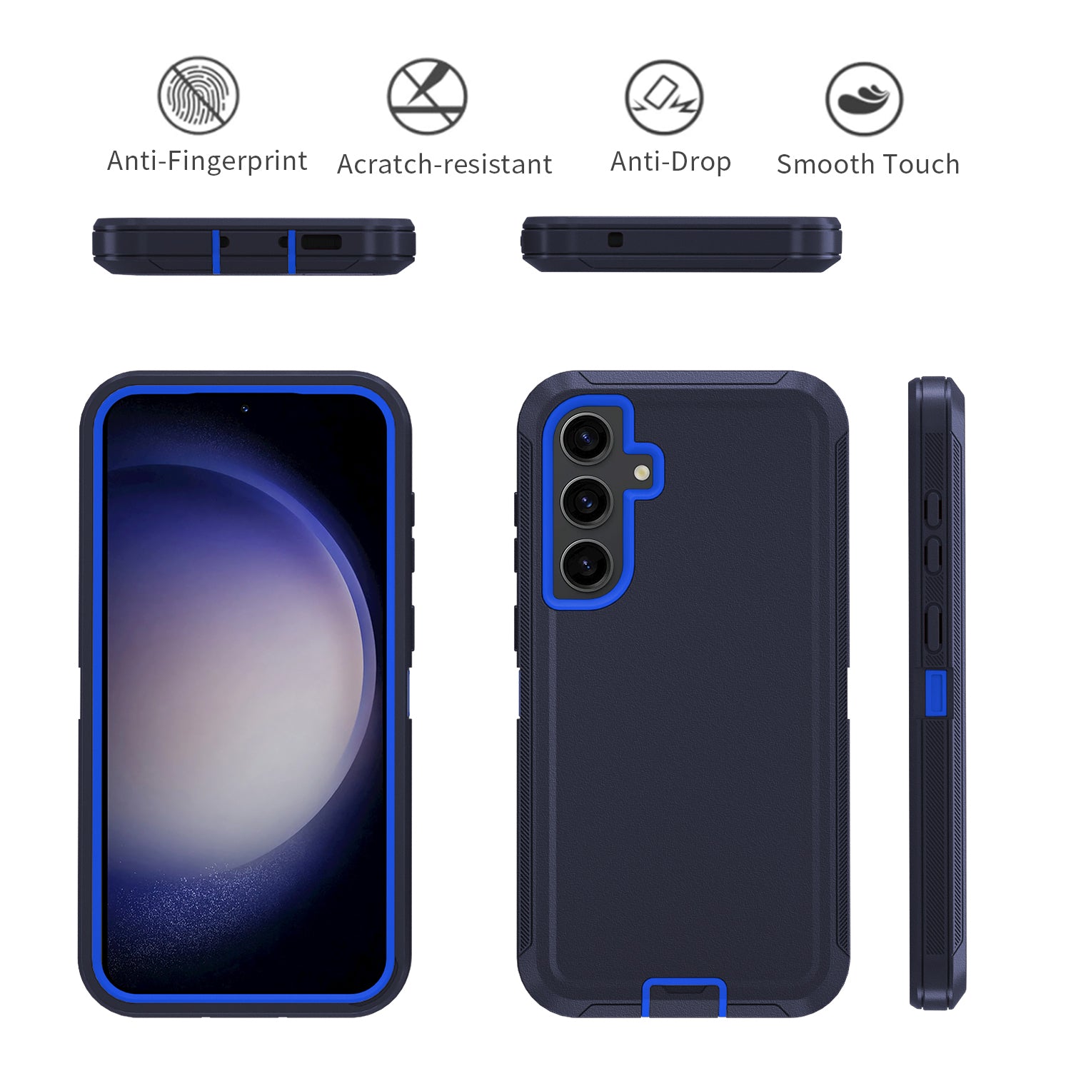 Samsung Galaxy S23 FE Full Protection Heavy Duty Shockproof Case