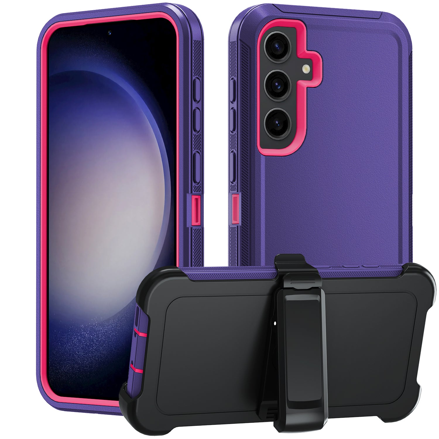 Samsung Galaxy S23 FE Full Protection Heavy Duty Shockproof Case