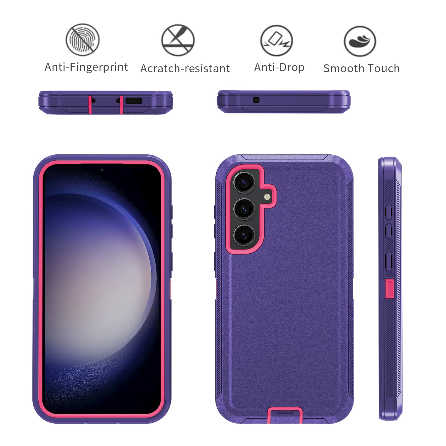 Samsung Galaxy S23 FE Full Protection Heavy Duty Shockproof Case