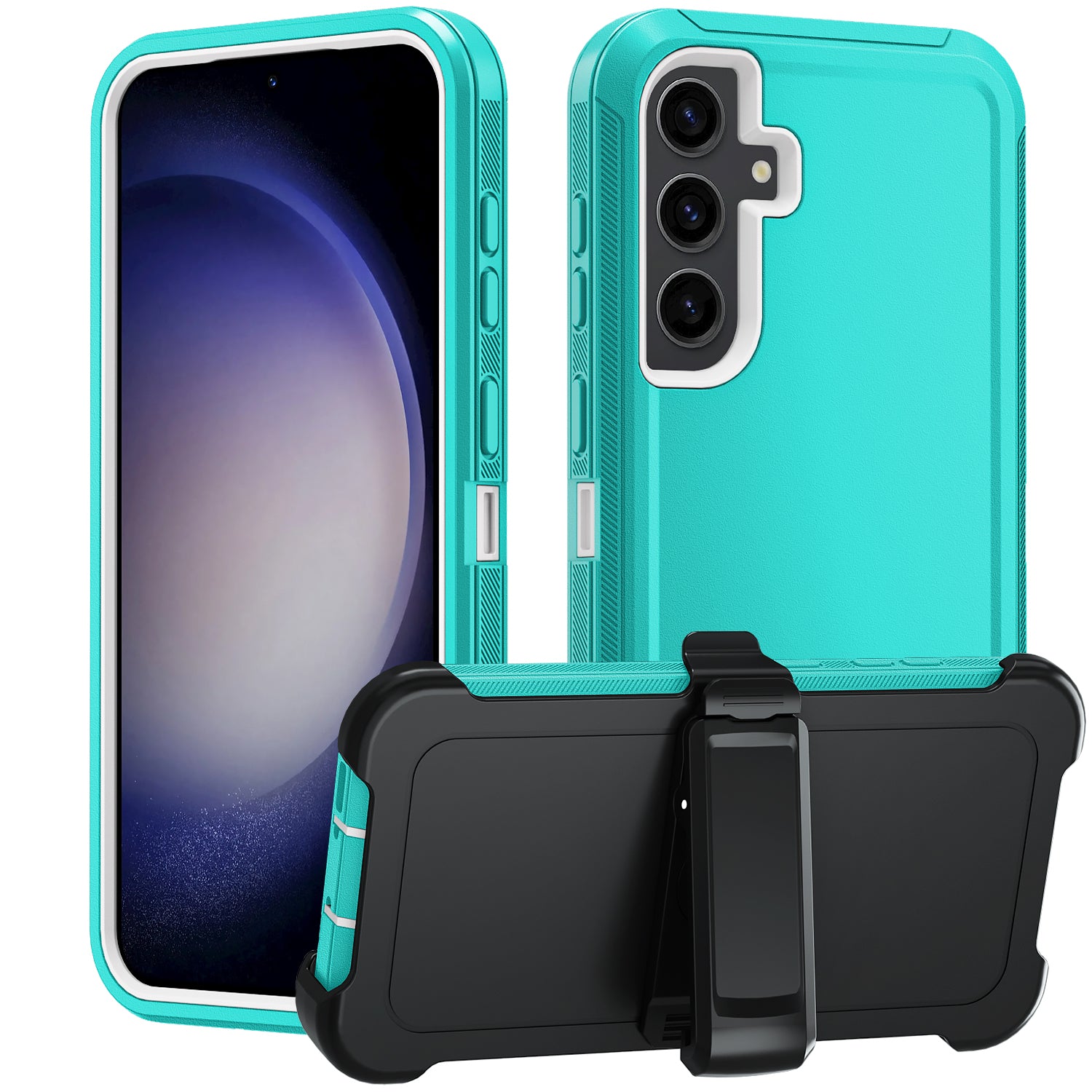 Samsung Galaxy S23 FE Full Protection Heavy Duty Shockproof Case
