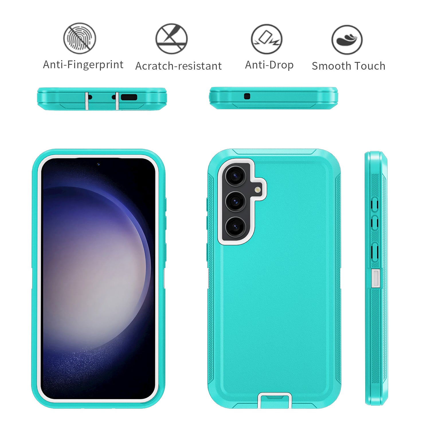 Samsung Galaxy S23 FE Full Protection Heavy Duty Shockproof Case