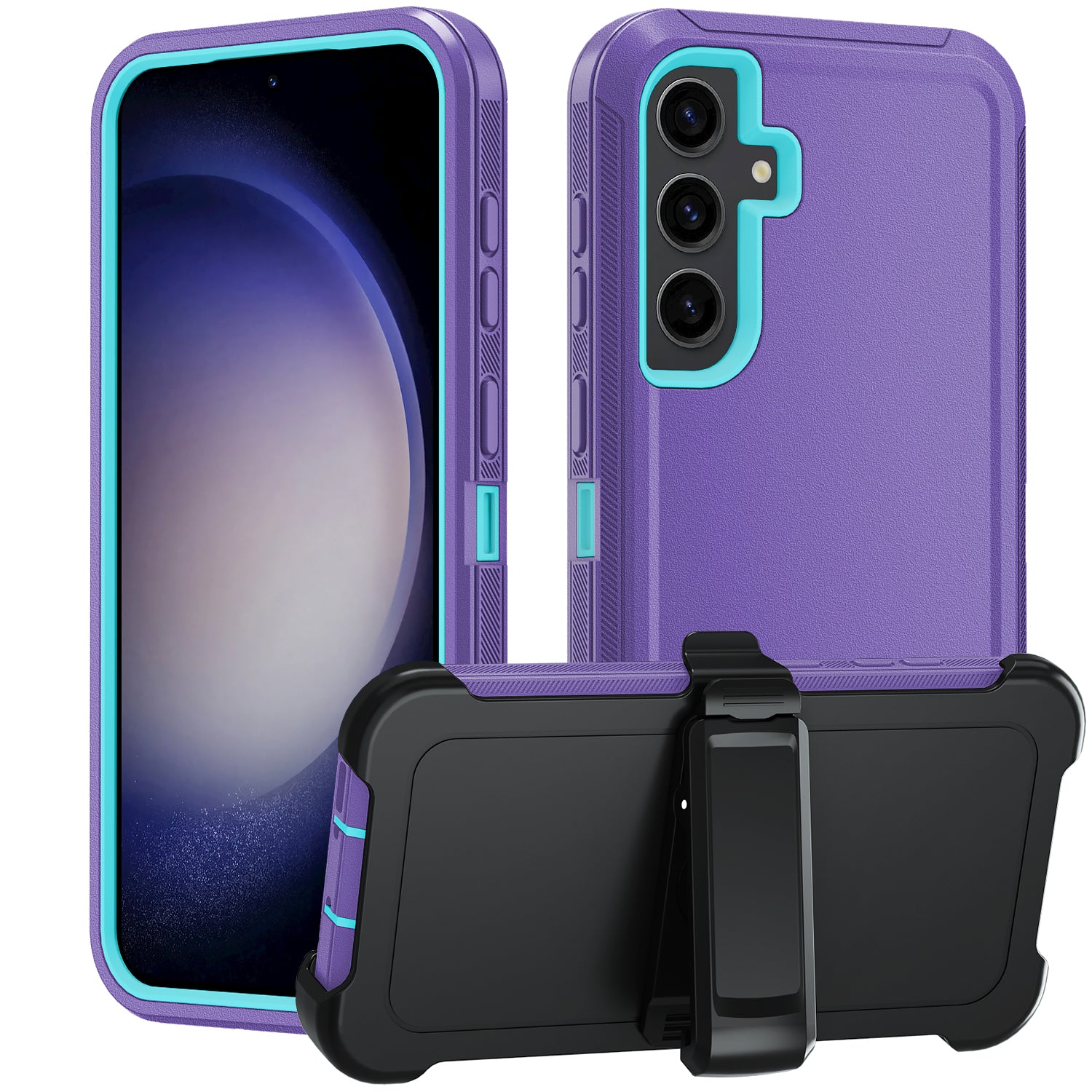Samsung Galaxy S23 FE Full Protection Heavy Duty Shockproof Case
