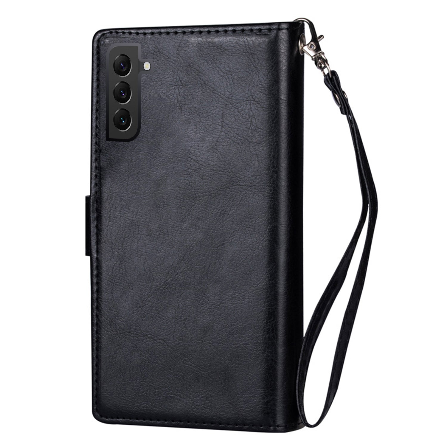 Samsung Galaxy S23 Plus 2 IN 1 Leather Wallet Case with 9 Credit Card Slots and Removable Back Cover