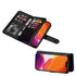 Samsung Galaxy S23 Plus 2 IN 1 Leather Wallet Case with 9 Credit Card Slots and Removable Back Cover