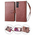 Samsung Galaxy S23 Plus 2 IN 1 Leather Wallet Case with 9 Credit Card Slots and Removable Back Cover
