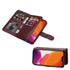 Samsung Galaxy S23 Plus 2 IN 1 Leather Wallet Case with 9 Credit Card Slots and Removable Back Cover