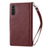 Samsung Galaxy S23 Plus 2 IN 1 Leather Wallet Case with 9 Credit Card Slots and Removable Back Cover