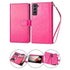 Samsung Galaxy S23 Plus 2 IN 1 Leather Wallet Case with 9 Credit Card Slots and Removable Back Cover
