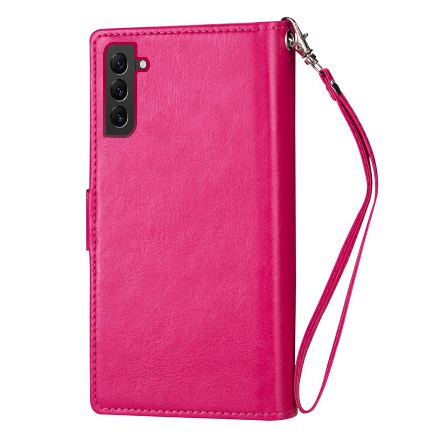 Samsung Galaxy S23 Plus 2 IN 1 Leather Wallet Case with 9 Credit Card Slots and Removable Back Cover