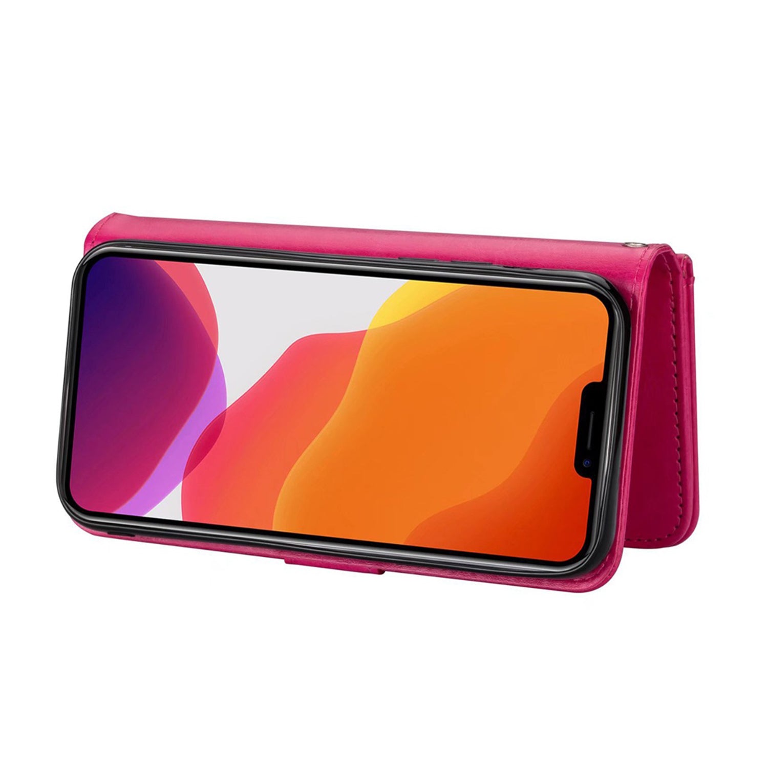 Samsung Galaxy S23 Plus 2 IN 1 Leather Wallet Case with 9 Credit Card Slots and Removable Back Cover