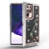 Samsung Galaxy S23 Ultra  Transparent Floating Glitter Heavy Duty Case