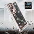 Samsung Galaxy S23 Ultra  Transparent Floating Glitter Heavy Duty Case