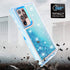 Samsung Galaxy S23 Ultra  Transparent Floating Glitter Heavy Duty Case