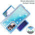 Samsung Galaxy S23 Ultra  Transparent Floating Glitter Heavy Duty Case