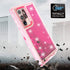 Samsung Galaxy S23 Ultra  Transparent Floating Glitter Heavy Duty Case