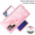 Samsung Galaxy S23 Ultra  Transparent Floating Glitter Heavy Duty Case