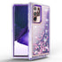 Samsung Galaxy S23 Ultra  Transparent Floating Glitter Heavy Duty Case