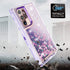 Samsung Galaxy S23 Ultra  Transparent Floating Glitter Heavy Duty Case