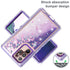 Samsung Galaxy S23 Ultra  Transparent Floating Glitter Heavy Duty Case