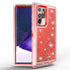 Samsung Galaxy S23 Ultra  Transparent Floating Glitter Heavy Duty Case