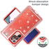 Samsung Galaxy S23 Ultra  Transparent Floating Glitter Heavy Duty Case