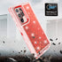 Samsung Galaxy S23 Ultra  Transparent Floating Glitter Heavy Duty Case