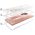 Samsung Galaxy S23 Ultra  Transparent Floating Glitter Heavy Duty Case