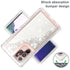 Samsung Galaxy S23 Ultra  Transparent Floating Glitter Heavy Duty Case