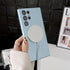 Samsung Galaxy S23 Ultra Magnetic soft silicone with lens protective film case