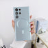 Samsung Galaxy S23 Ultra Magnetic soft silicone with lens protective film case