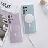 Samsung Galaxy S23 Ultra Magnetic soft silicone with lens protective film case