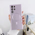 Samsung Galaxy S23 Ultra Magnetic soft silicone with lens protective film case