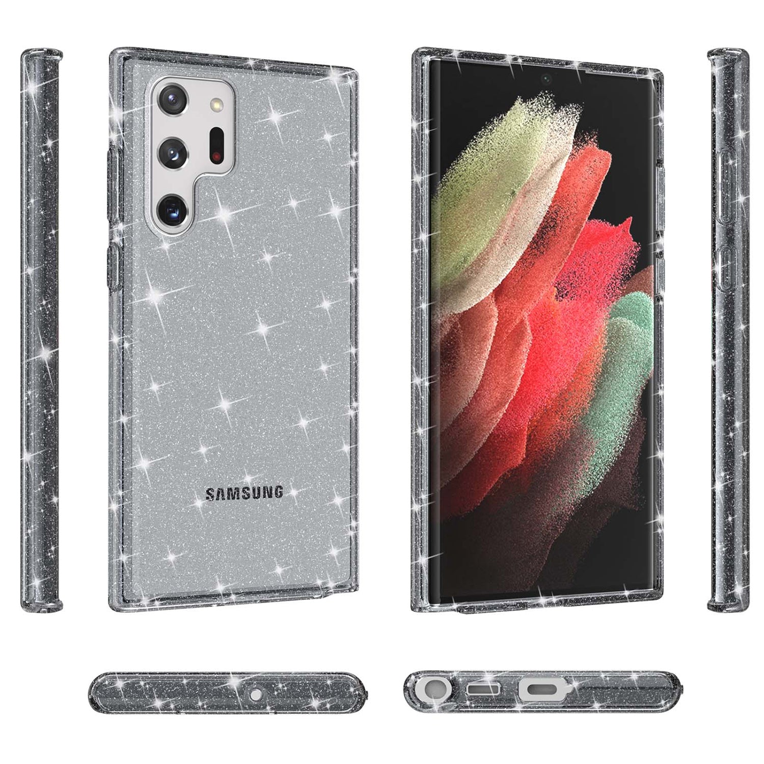 Samsung  Galaxy S23 Ultra Shiny Transparency Phone Case