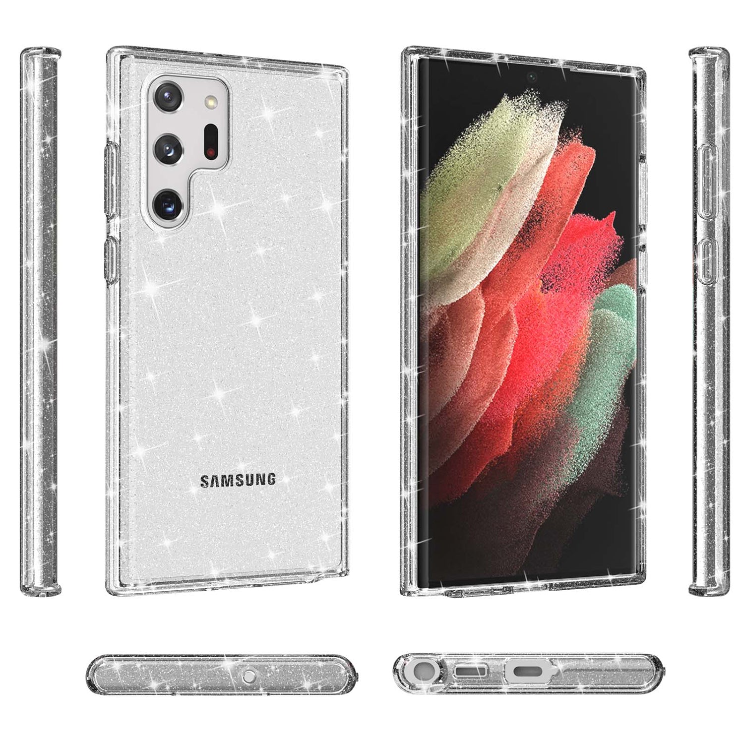 Samsung  Galaxy S23 Ultra Shiny Transparency Phone Case