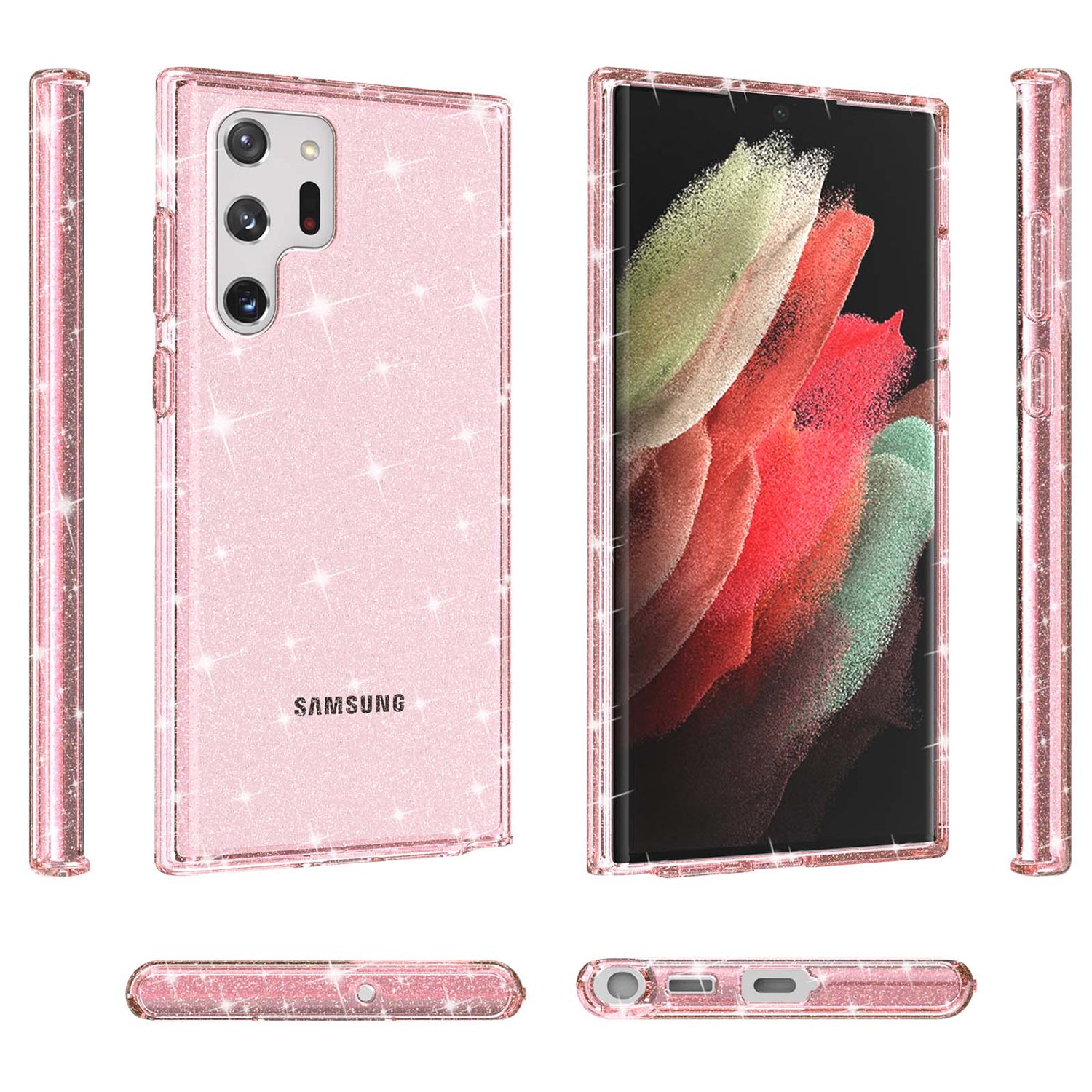 Samsung  Galaxy S23 Ultra Shiny Transparency Phone Case