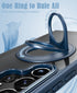 Samsung Galaxy S23 Ultra Hollow Out Ring Rotating Magnetic Suction Bracket Protective Sleeve Case