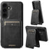 Samsung Galaxy S24 Plus Magnetic PU Leather Wallet Card Slot Case Wireless Charging
